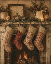 Load image into Gallery viewer, A very rustic Christmas printable bundle