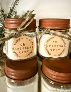 Oh Christmas Tree candle